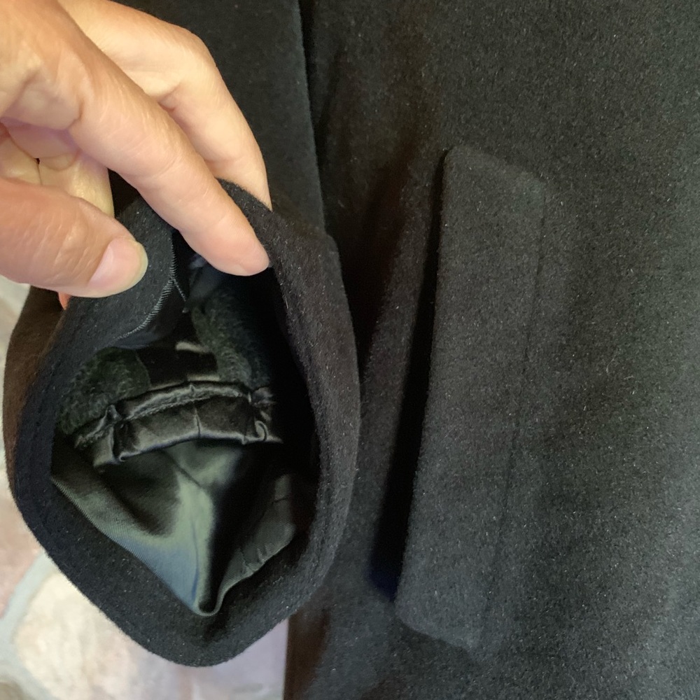 Vintage Handmade cashmere blend coat - Picture 5 of 8